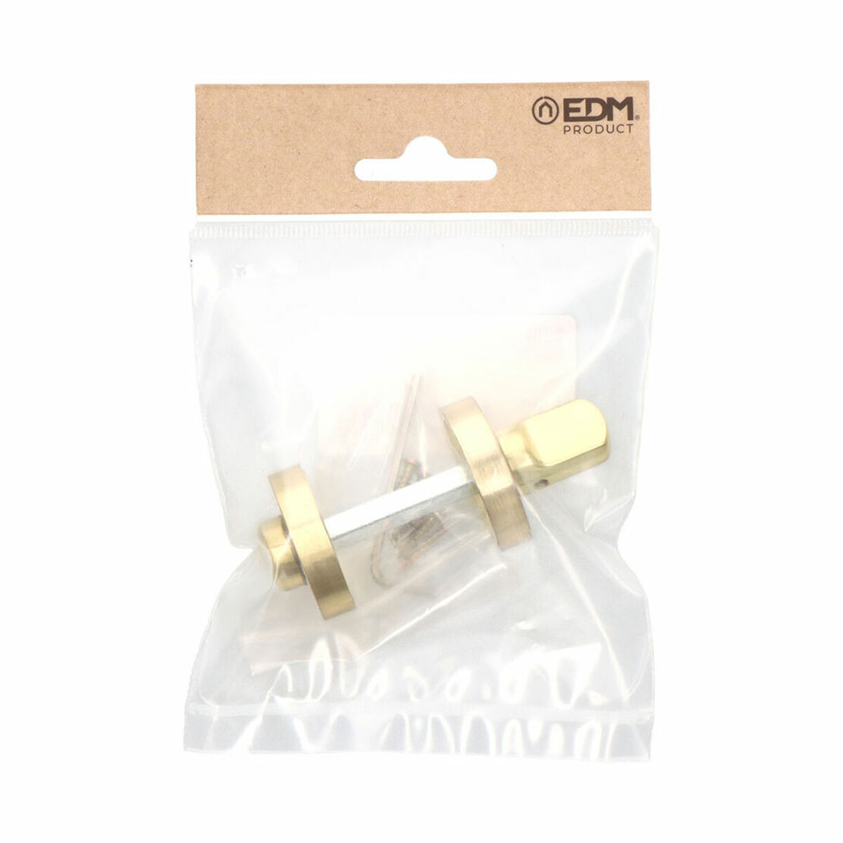 Manilla con roseta EDM 85445 707 Aluminio
